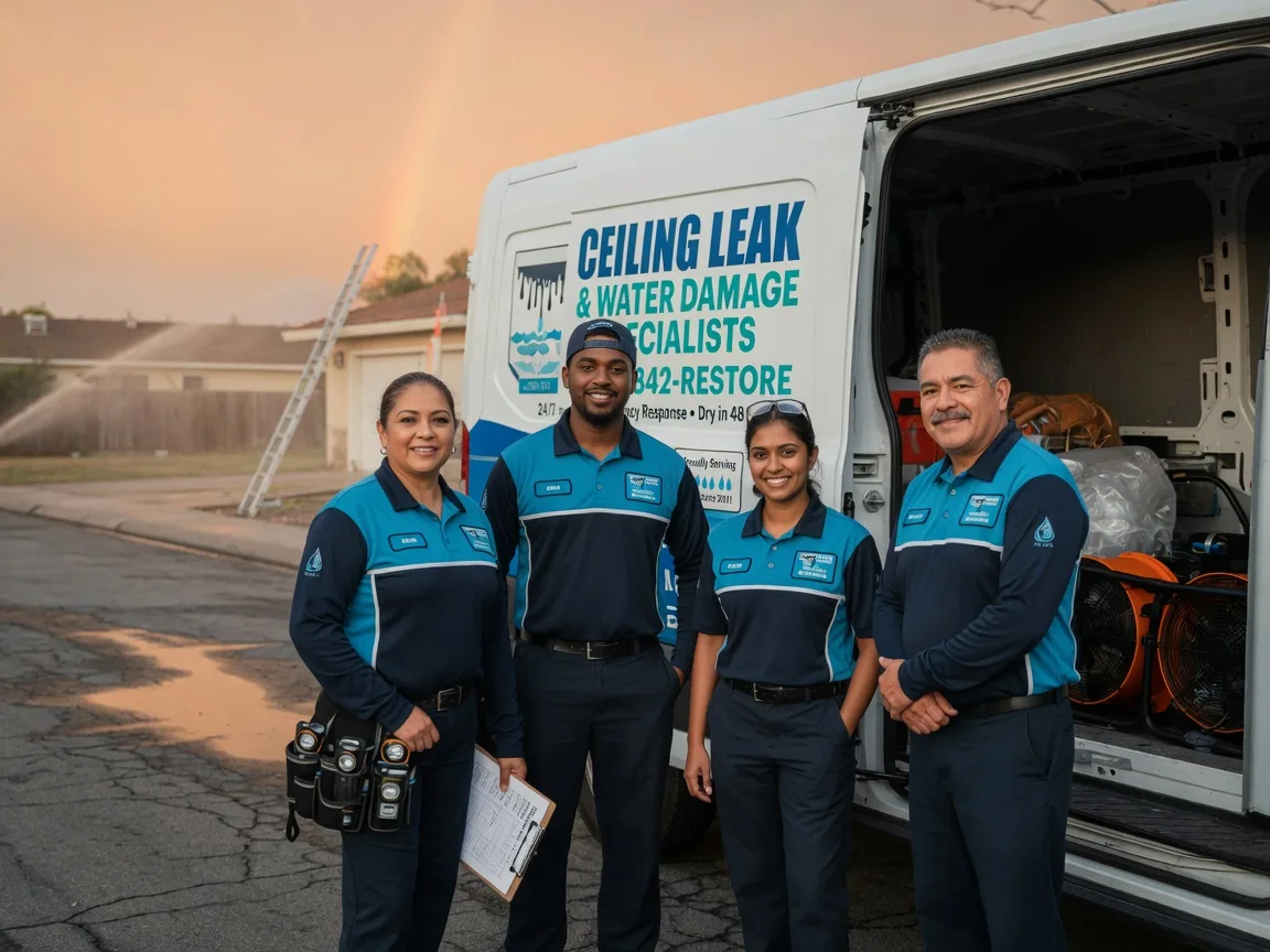 Ceiling Leak Cleanup company in Hyde Park, MA